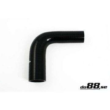 Silicone Hose Black 90 degree 0,75 - 1'' (19 - 25mm)
