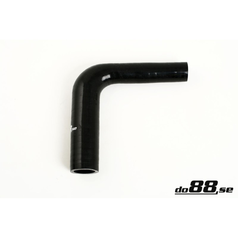 Silicone Hose Black 90 degree 0,75 - 1,25'' (19-32mm)