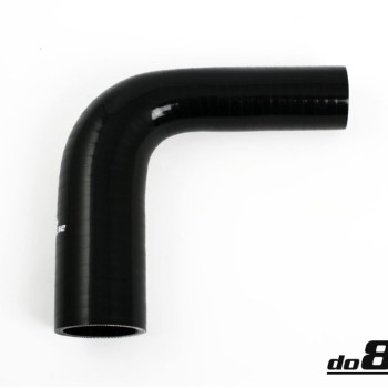 Silicone Hose Black 90 degree 1,25 - 1,625'' (32-41mm)