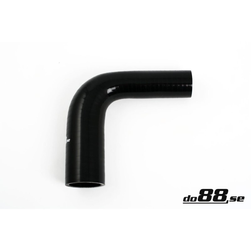 Silicone Hose Black 90 degree 1,25 - 1,75'' (32-45mm)