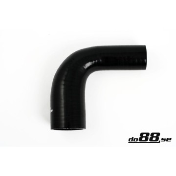 Silicone Hose Black 90 degree 1,625 - 2'' (41 - 51mm)