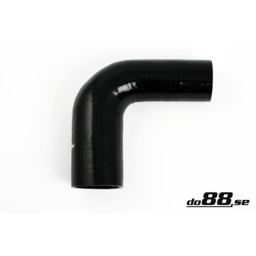 Silicone Hose Black 90 degree 1,75 - 2,5'' (45-63mm)