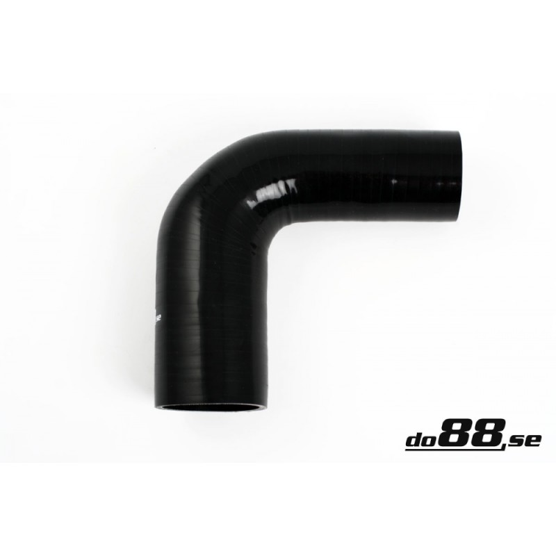 Silicone Hose Black 90 degree 1,75 - 2,5'' (45-63mm)