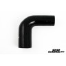 Silicone Hose Black 90 degree 1,75 - 2,5'' (45-63mm)