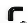 Silicone Hose Black 90 degree 2 - 2,5'' (51 - 63mm)