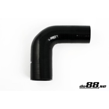 Silicone Hose Black 90 degree 2,25 - 2,5'' (57 - 63mm)