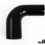 Silicone Hose Black 90 degree 2,5 - 2,75'' (63 - 70mm)