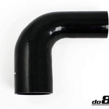 Silicone Hose Black 90 degree 2,5 - 3,125'' (63-80mm)