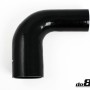 Silicone Hose Black 90 degree 2,5 - 3,125'' (63-80mm)