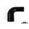 Silicone Hose Black 90 degree 2,5 - 3,125'' (63-80mm)