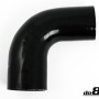 Silicone Hose Black 90 degree 3,125 - 3,5'' (80-89mm)
