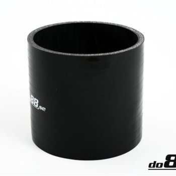 Silicone Hose Black Coupler 6'' (152mm)