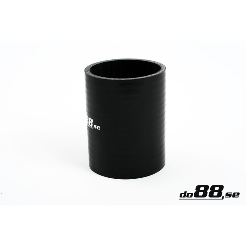 Silicone Hose Black Coupler 3'' (76mm)