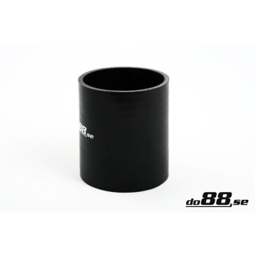 Silicone Hose Black Coupler 3,125'' (80mm)
