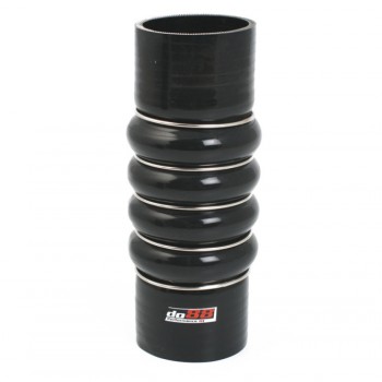 Silicone Hose Black 4-Humps 2,75'' (70mm)