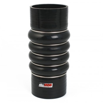 Silicone Hose Black 4-Humps 3,125'' (80mm)