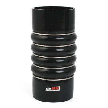 Silicone Hose Black 4-Humps 3,5'' (89mm)