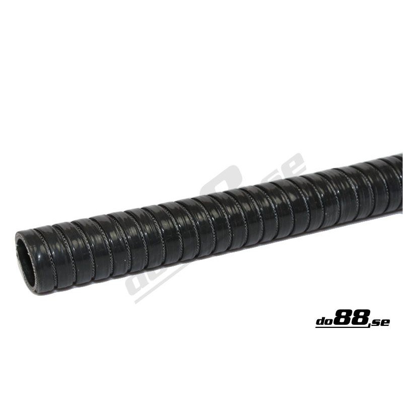 Silicone Hose Black Flexible 1,375'' (35mm)