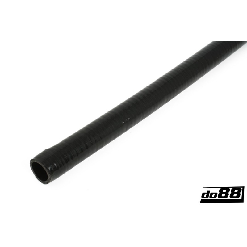 Silicone Hose Black Flexible smooth 1,875'' (48mm)
