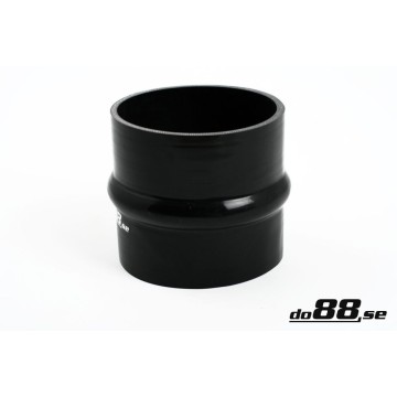 Silicone Hose Black Hump 3,5'' (89mm)