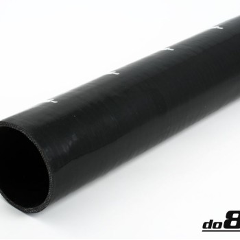 Silicone Hose Black straight length 4,5'' (114mm)