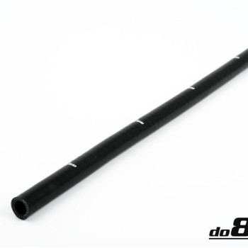 Silicone Hose Black straight length 0,875'' (22mm)