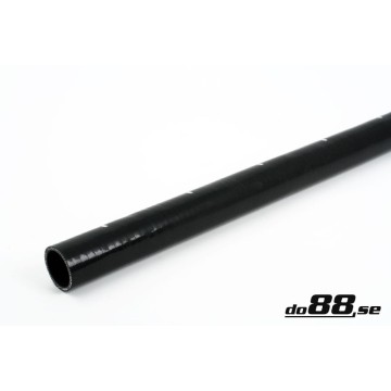 Silicone Hose Black straight length 1,25'' (32mm)