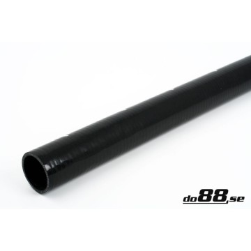 Silicone Hose Black straight length 2'' (51mm)