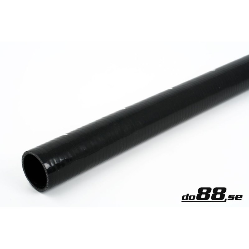 Silicone Hose Black straight length 2,125'' (54mm)