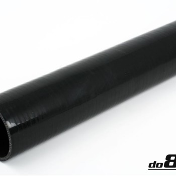 Silicone Hose Black straight length 3'' (76mm)