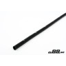 Silicone Hose Black straight length 0,375'' (9,5mm)