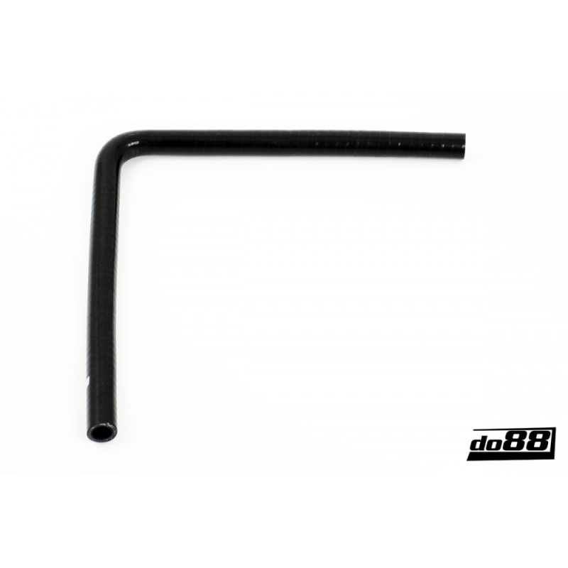 Silicone Hose Black 90 degree long leg 0,75'' (19mm)