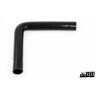 Silicone Hose Black 90 degree long leg 1,75'' (45mm)