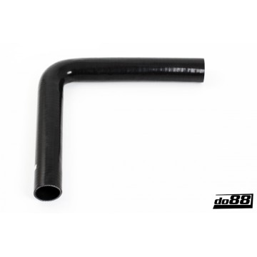 Silicone Hose Black 90 degree long leg 2,25'' (57mm)