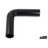 Silicone Hose Black 90 degree long leg 2,75'' (70mm)