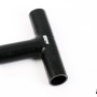 Silicone Hose Black T 1,375'' (35mm)