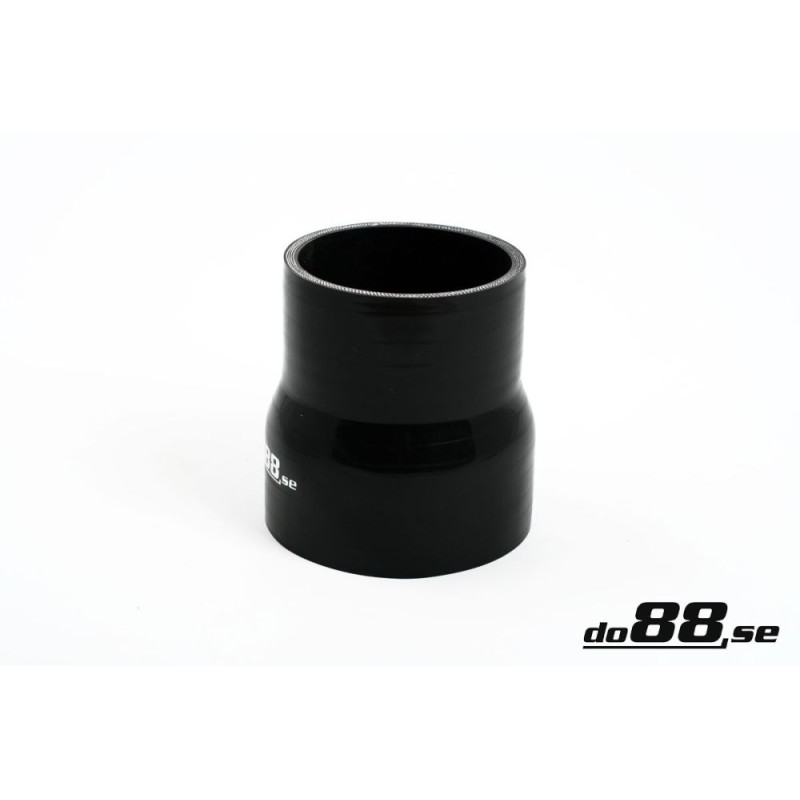 Silicone Hose Black 3 - 3,25'' (76-83mm)