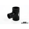 Silicone Hose Black T 2,25'' + 1'' (57mm+25mm)