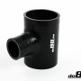 Silicone Hose Black T 2,375'' + 1'' (60mm+25mm)