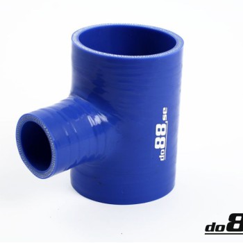 Silicone Hose Blue T 2,5'' + 1''  (63mm+25mm)