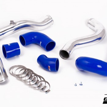 SAAB 9-3 2.8T V6 06-11 Pressure pipes with Blue hoses