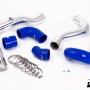 SAAB 9-3 2.8T V6 06-11 Pressure pipes with Blue hoses