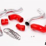 SAAB 9-3 2.8T V6 06-11 Pressure pipes with Red hoses