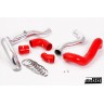 SAAB 9-3 2.8T V6 06-11 Pressure pipes with Red hoses