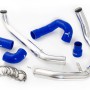 SAAB 9-3 2.0T 2003- OEM IC Pressure pipes with Blue hoses