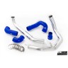 SAAB 9-3 2.0T 2003- OEM IC Pressure pipes with Blue hoses