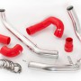 SAAB 9-3 2.0T 2003- OEM IC Pressure pipes with Red hoses
