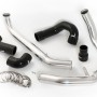 SAAB 9-3 2.0T 2003- do88 IC Pressure pipes with Black hoses