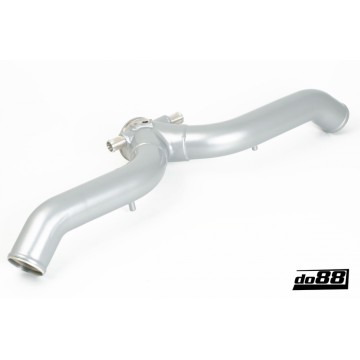 Porsche 997.2 Turbo 2010- Y-Pipe, Silver for do88 IC