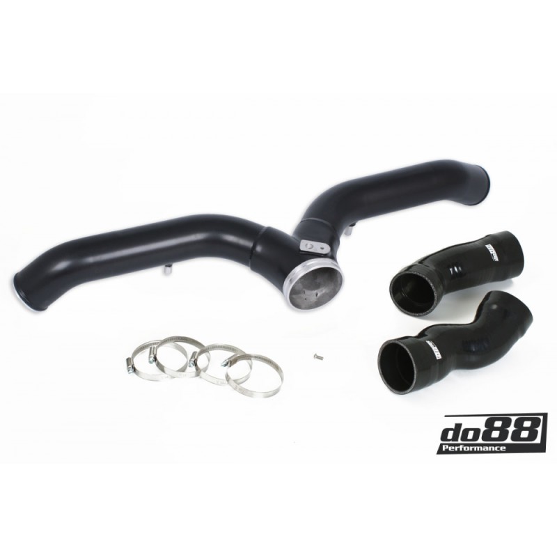 Porsche 997.1 Turbo Y-Pipe, Black for ICM-200 do88 IC